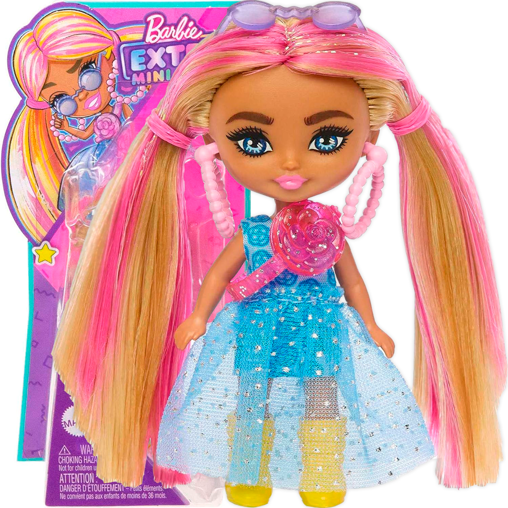 Лялька Barbie Extra Mini Minis Pigtails Барбі Екстра Міні Мініс
