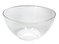 Миска салатница 1 литр прозрачная (ПолимерАгро)