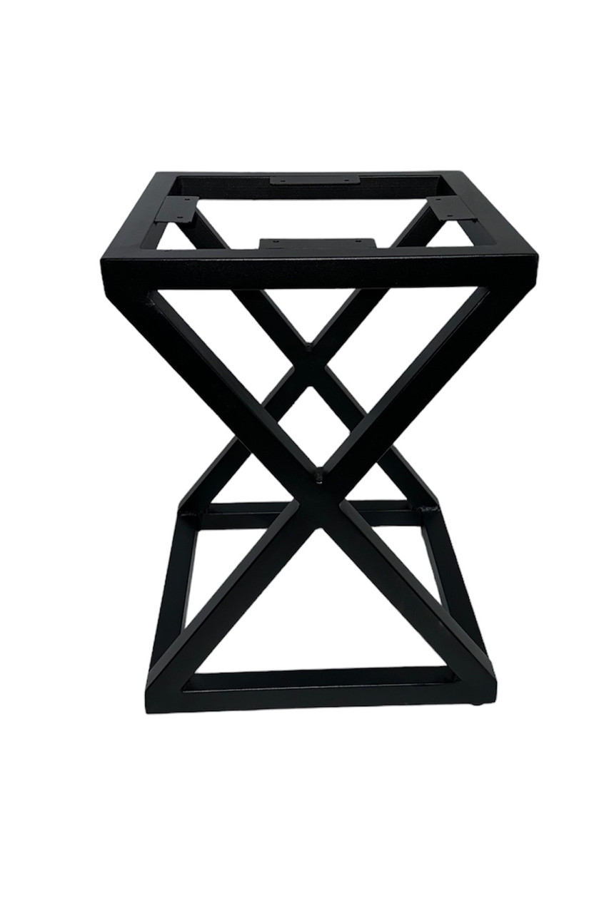 Каркас для табурету металевий h-428*320*320мм. Виготовлення меблевих опор, ніжок для стільця Лофт, фото 1