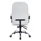Офісне крісло операторське для персоналу Bonro BN-6070 крісло для офісу комп'ютерне біле крісла офісні, фото 5