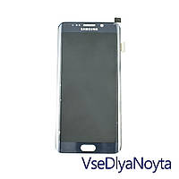 Модулі для смартфонів Дисплей для смартфона (телефона) Samsung Galaxy S6 Edge+ Plus SM-G928, black (в зборі з