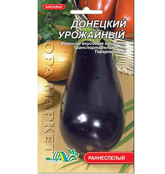 Насіння Баклажан Донецький 3 г ранній великий пакет