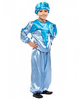 Детский карнавальный костюм Капелька для мальчиков 4,5,6,7,8 лет Костюм Дождик, Ручеек, Облачко 340