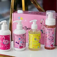 Набір дитячої косметики бокс Top Beauty "Фламінго", 4 продукти