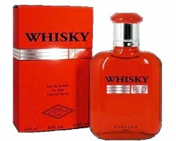 Туалетна вода чоловіча Evaflor Whisky Red 100ml