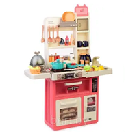 Кухня з водою і парою для дітей "Sprey Kitchen 889-236" висота 85 см 63 елементів
