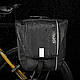 Велосипедна сумка на багажник світловідбиваюча  ROCKBROS A10 30л Чорний, фото 8