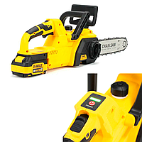 Аккумуляторная цепная пила DeWalt DCM565N 36V, 6 Ah, мощная АКБ пила, пила Деволт, для дома