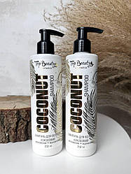 Шампунь для волосся зволожуючий на основі кокосової олії Top Beauty, 250 мл