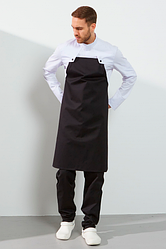 Кітель кухаря чоловічий білий зі зйомним фартухом Atteks — 01008