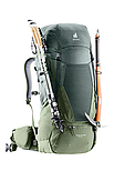 Туристичний рюкзак Deuter Futura Air Trek 60+10 зелений, фото 3