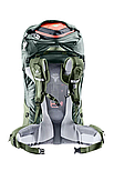 Туристичний рюкзак Deuter Futura Air Trek 60+10 зелений, фото 7
