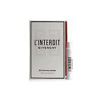 Пробник Парфюмированная вода для женщин Givenchy L'Interdit Edition Millesime 1 мл