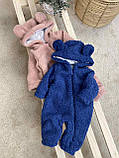 Дитячий комбінезон чоловічок ромпер для новонародженого Тедді 62 68 74 Осінь Весна, фото 7