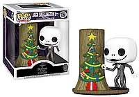 Фигурка Funko Pop Deluxe Фанко Поп Jack Skellington Кошмар перед Рождеством Джек Скеллингтон 15 см NBС JS 1360