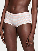 Женские трусики Victoria's Secret Seamless Boyshort шортики S персиковые