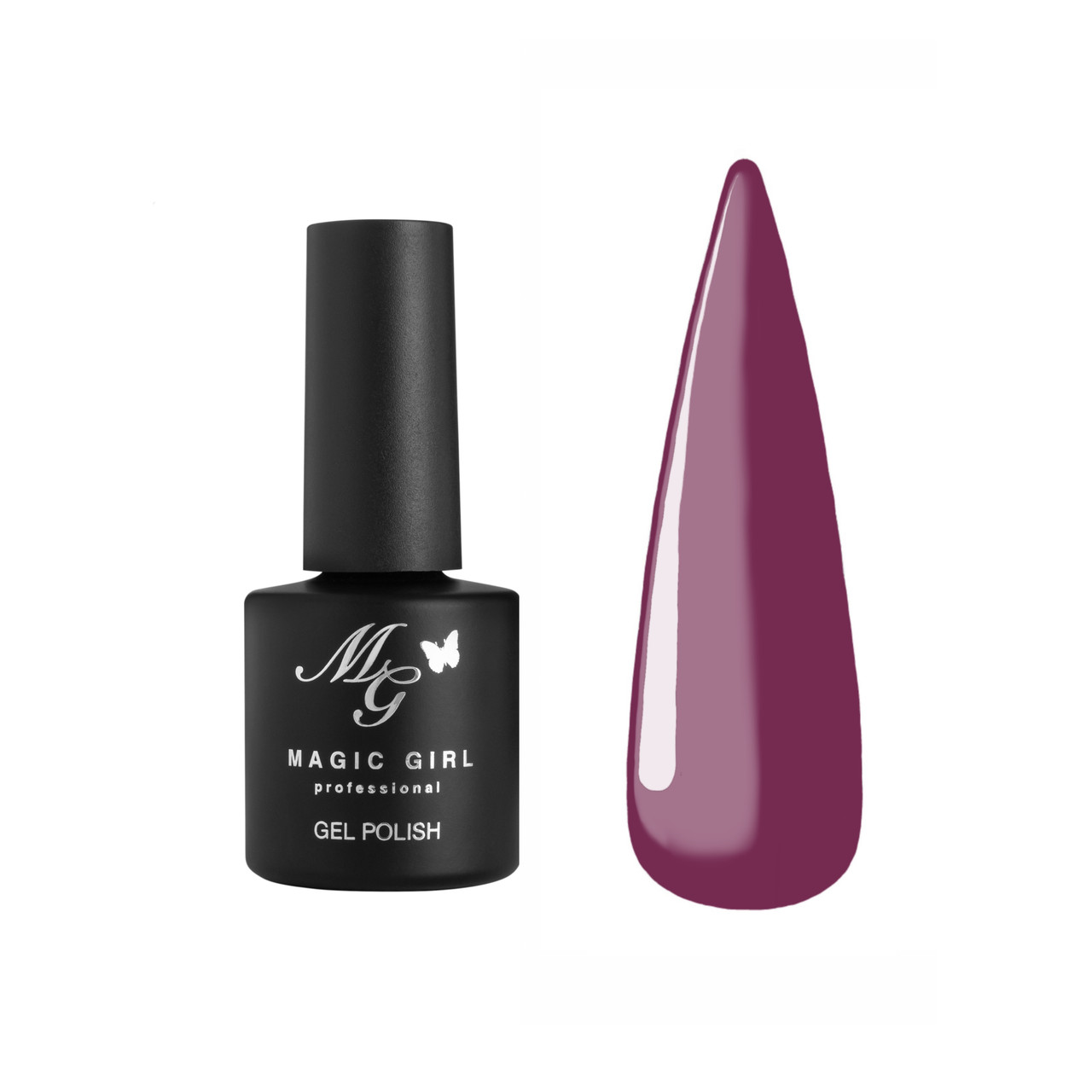 Гель-лак Magic Girl 66 баклажановий 8 мл, фото 1
