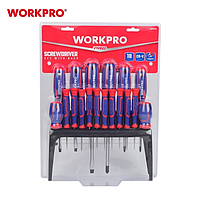 Набор отверток WORKPRO (18 пред.) CR-V PRO WP200506