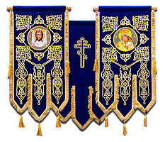 Церковні Хоругви на оксамиті