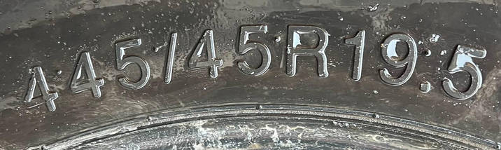 Шина вантажна б/у 445/45R19.5 Goodride AT556, фото 4