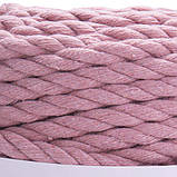 Yarnart MACRAME ROPE 9 мм (Ярнарт Макраме Роп 9 мм) № 792 рожевий (Пряжа, нитки для в'язання), фото 3