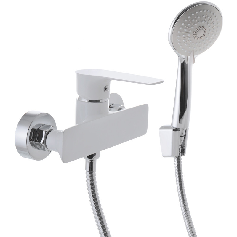 Змішувач для душу Mixxus Premium Eva 003 Білий (MI5812), фото 1