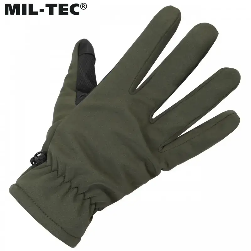 Тактичні Рукавички SoftShell із утеплювачем Thinsulate Mil-Tec Olive 12521301