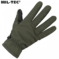 Перчатки SoftShell с утеплителем Thinsulate Mil-Tec Olive 12521301