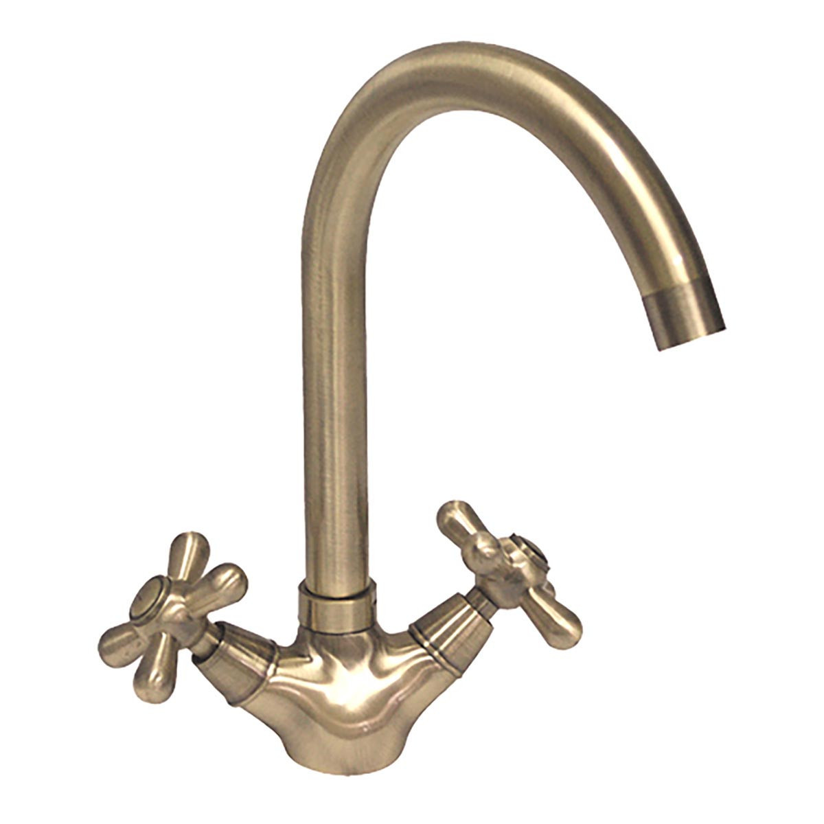 Змішувач для кухні Haiba Dominox 275 бронзовий (HB0089), фото 1