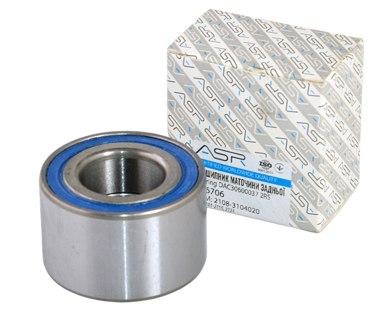 Підшипник маточини задньої ВАЗ 2108-15, 1117-19, 2170-72 (DAC306037)