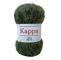 Avanti Yarn KAPPA (Аванти Ярн Каппа) № 1115 зеленый (Пряжа с мохером, нитки для вязания)