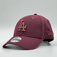 Оригинальная бордовая кепка New Era Los Angeles Dodgers 9Forty 60424844