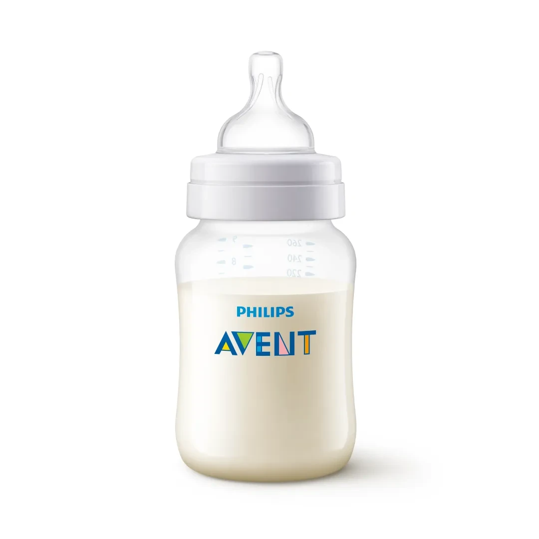 Пляшечка для годування Philips AVENT Anti-Colic SCY103/01, потік 2, від 1+ місяця, 260 мл, 1 шт, фото 1