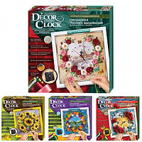 Набор для творчества Danko Toys D'ecor clock ДТ-ОО-09141