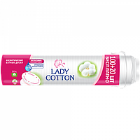 Ватные диски косметические Lady Cotton 100+20 шт.