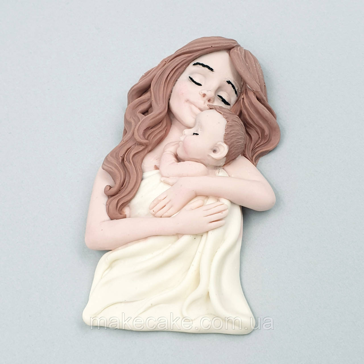 Шоколадна фігурка Мама з немовлям 2д
