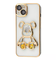 Чохол Shining Bear Case для iPhone 13 (Gold)