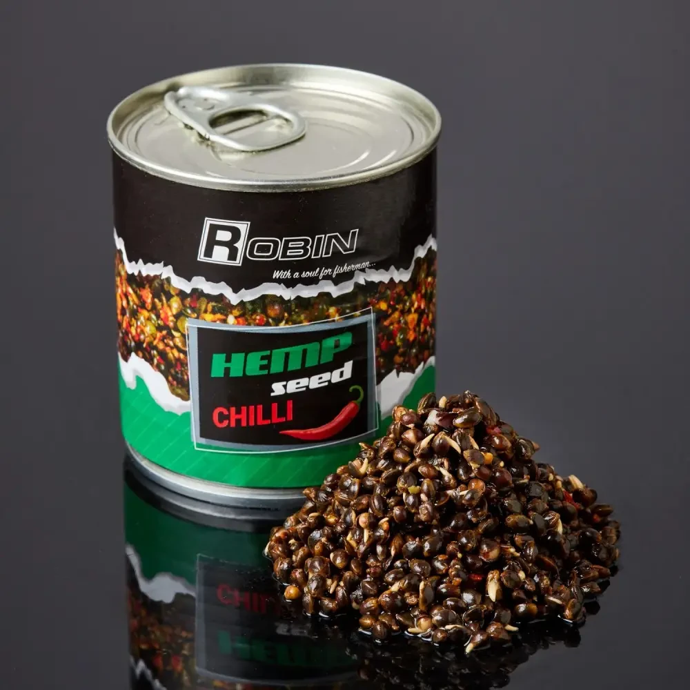 Конопля з перецем чилі Robin  200 мл ж/б, фото 1