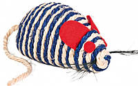 Игрушка для кошек Trixie Мышка с погремушкой, 10 см