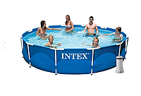 Каркасный бассейн Intex 28212, 366 x 76 см + нассос с фильтром