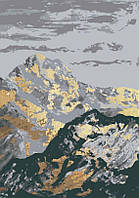 Картина по номерам Riviera Blanca Золотые скалы (RB-0765) 28 х 40 см (Без коробки)