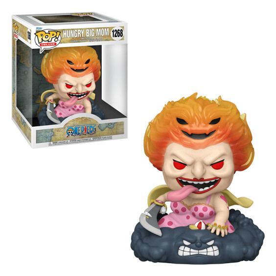Фігурка Funko Pop Deluxe Фанк Поп One Piece Hungry Big Mom Ван Піс Голодна матуся 15 см OP HBM 1268