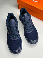 Кроссовки мужские Nike Free Run 3.0  All Dark Blue размер 40