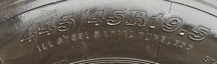 Шини вантажні б/у 445/45R19.5 Krone KR 711, фото 4