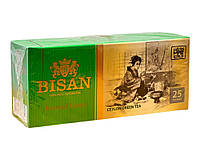 Чай Восточный Зеленый BISAN Oriental Green (зеленый чай в пакетиках), 25шт*2г (4791007012696)