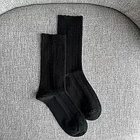 Шкарпетки із шерсті альпаки з візерунком