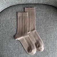 Шкарпетки із шерсті альпаки з візерунком