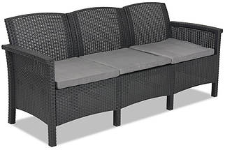 Набір садових меблів BICA Venezia 3, графіт, фото 4