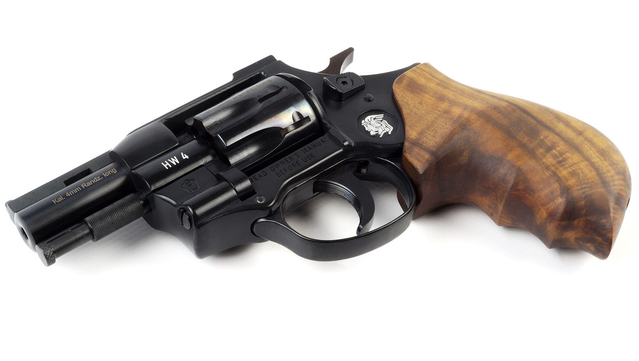 Револьвер Weihrauch HW4 2.5" з дерев'яною ручкою