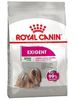 Сухой корм Royal Canin Mini Exigent для мелких собак привередливых в питании, 3 кг
